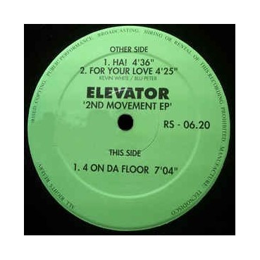 Elevator ‎– 2nd Movement EP 
