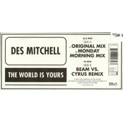 Des Mitchell ‎– The World Is Yours