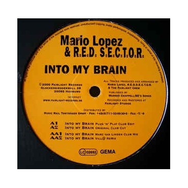  Mario Lopez vs. R.E.D. S.E.C.T.O.R. ‎– Into My Brain 