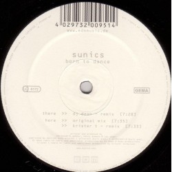 (rESERVADO)Sunics - Born To Dance(TEMAZO COLISEUM,DISCO NUEVO¡)