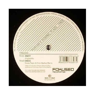 Parham & Dominic Plaza ‎– Once 
