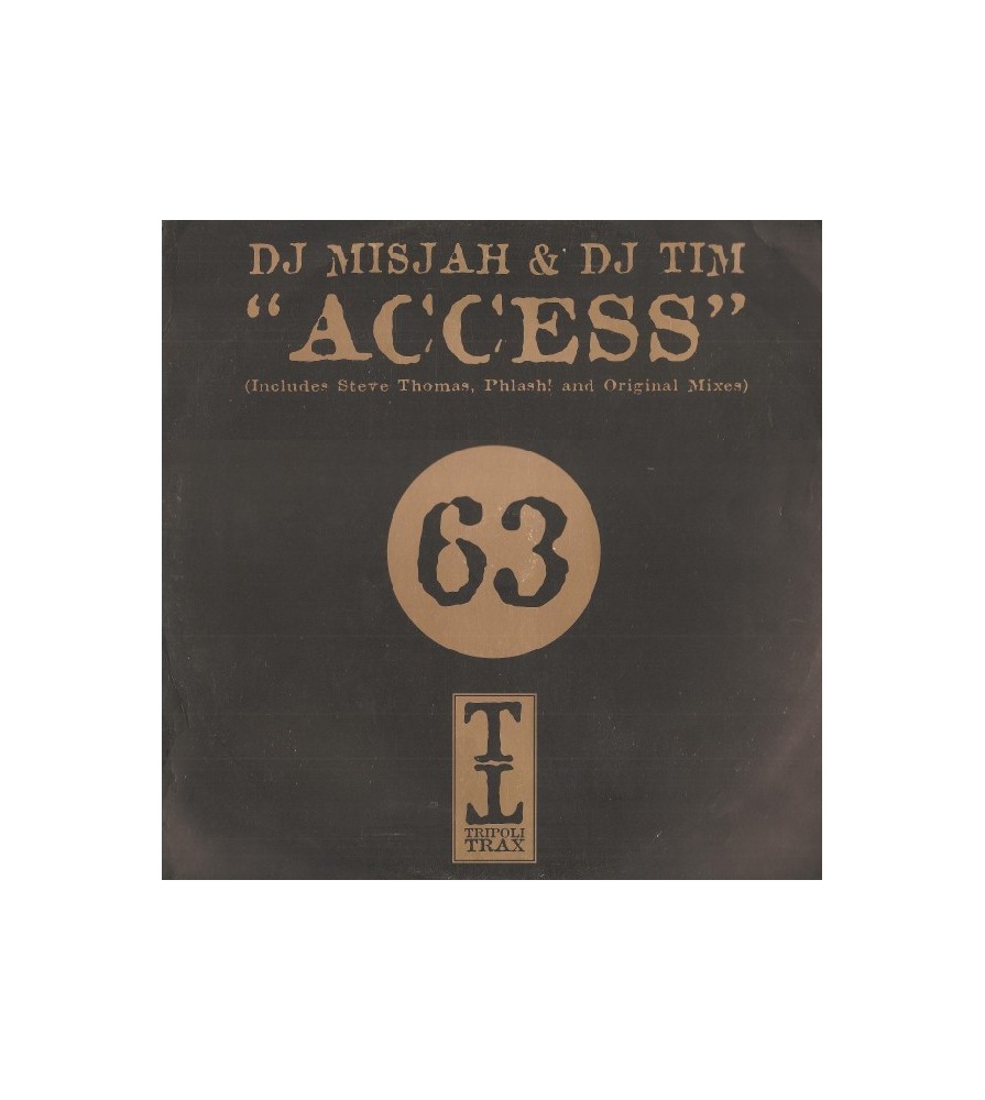 DJ Misjah & DJ Tim - Access(CLÁSICO DE LOS 90,COPIA IMPORT NUEVA¡¡)