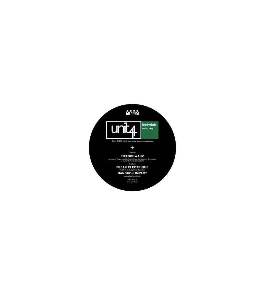 Unit 4  ‎– Bodydub (Remixes) 