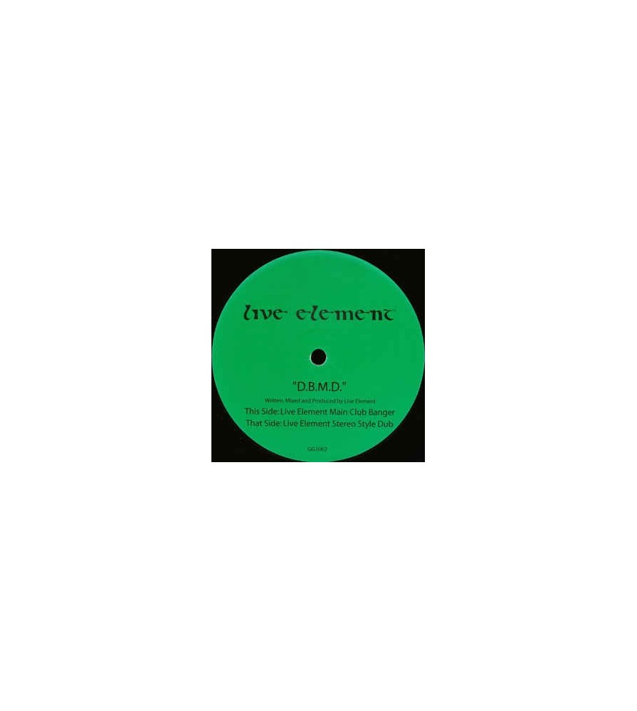 Live Element ‎– D.B.M.D. (TECH-HOUSE)
