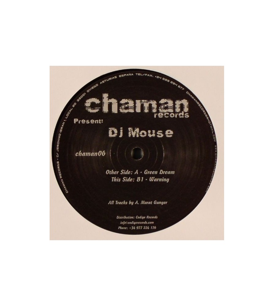 DJ Mouse ‎– Green Dream / Warning