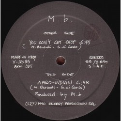 M.B. – You Don't Get Stop