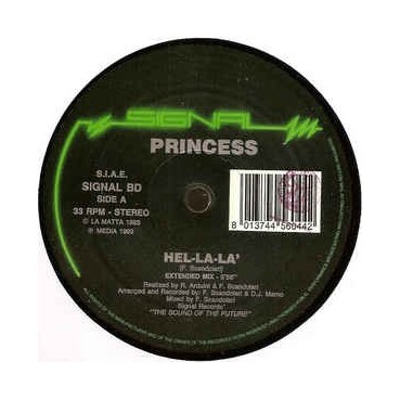 Princess ‎– Hel-La-La Princess ‎– Hel-La-La 