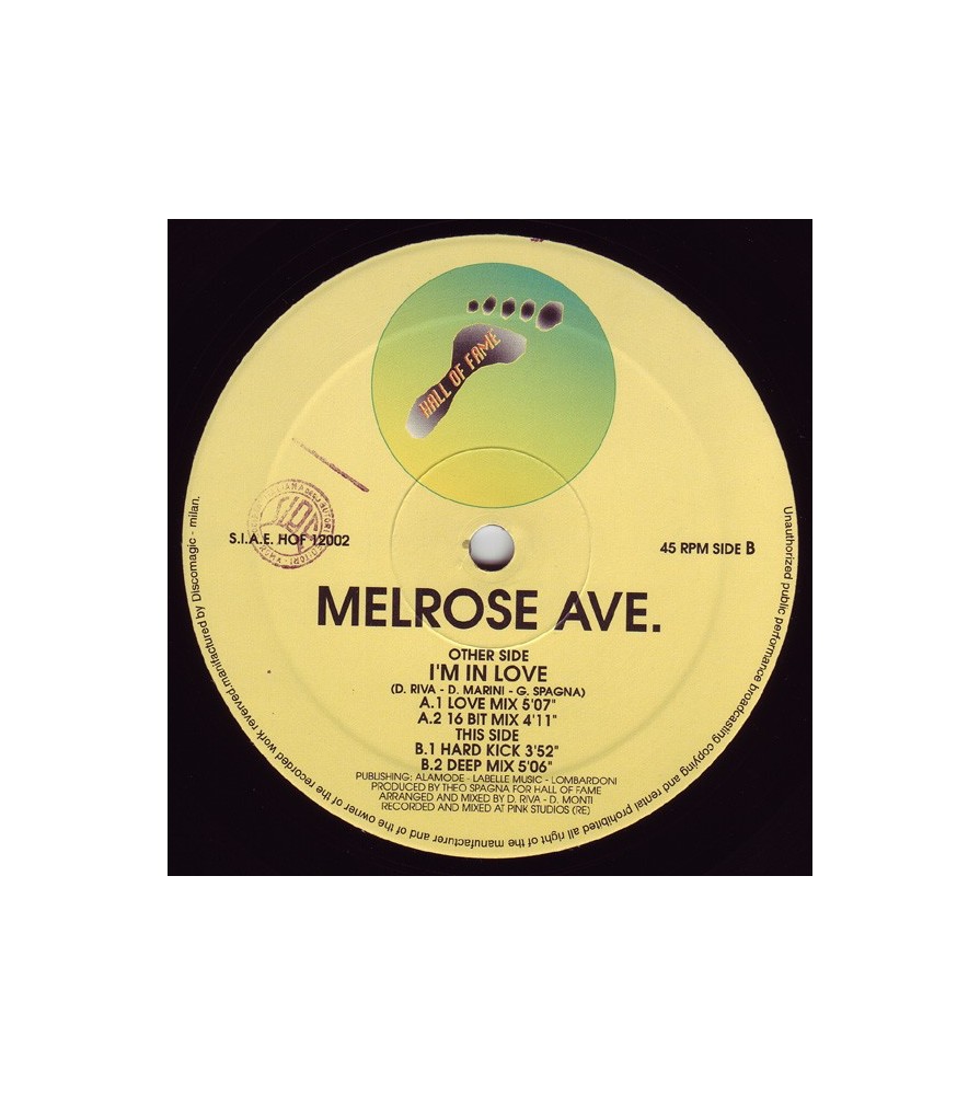 Melrose Ave. ‎– I'm In Love 