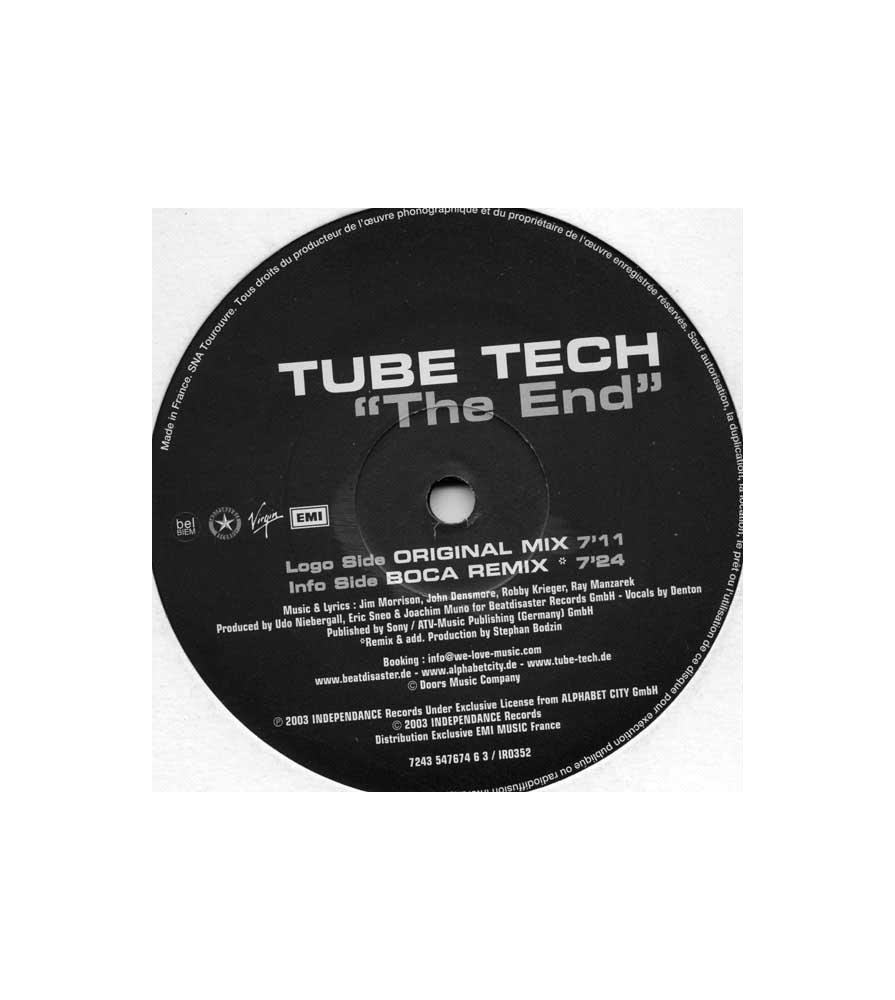 Tube-Tech ‎– The End (MEDIA RECORDS)