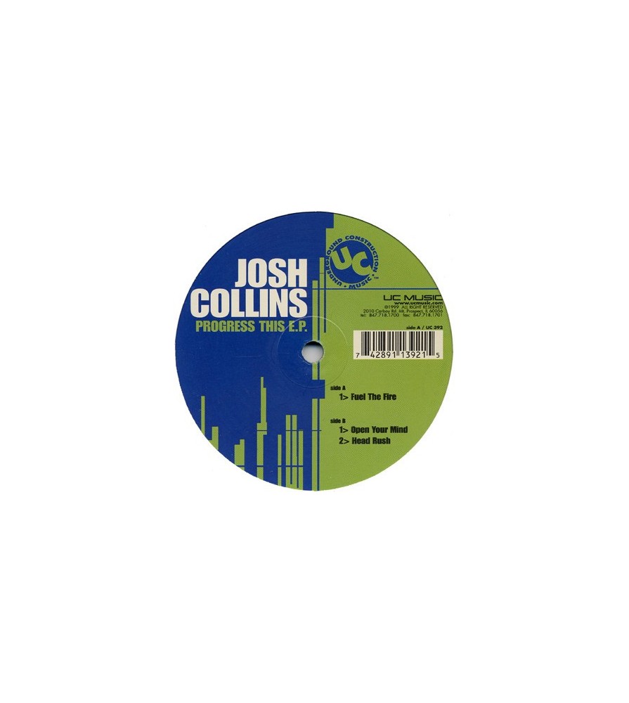 Josh Collins ‎– Progress This EP 