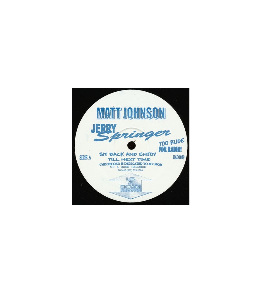 Matt Johnson ‎– Jerry Springer 