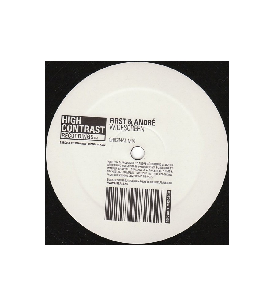 First & André ‎– Widescreen