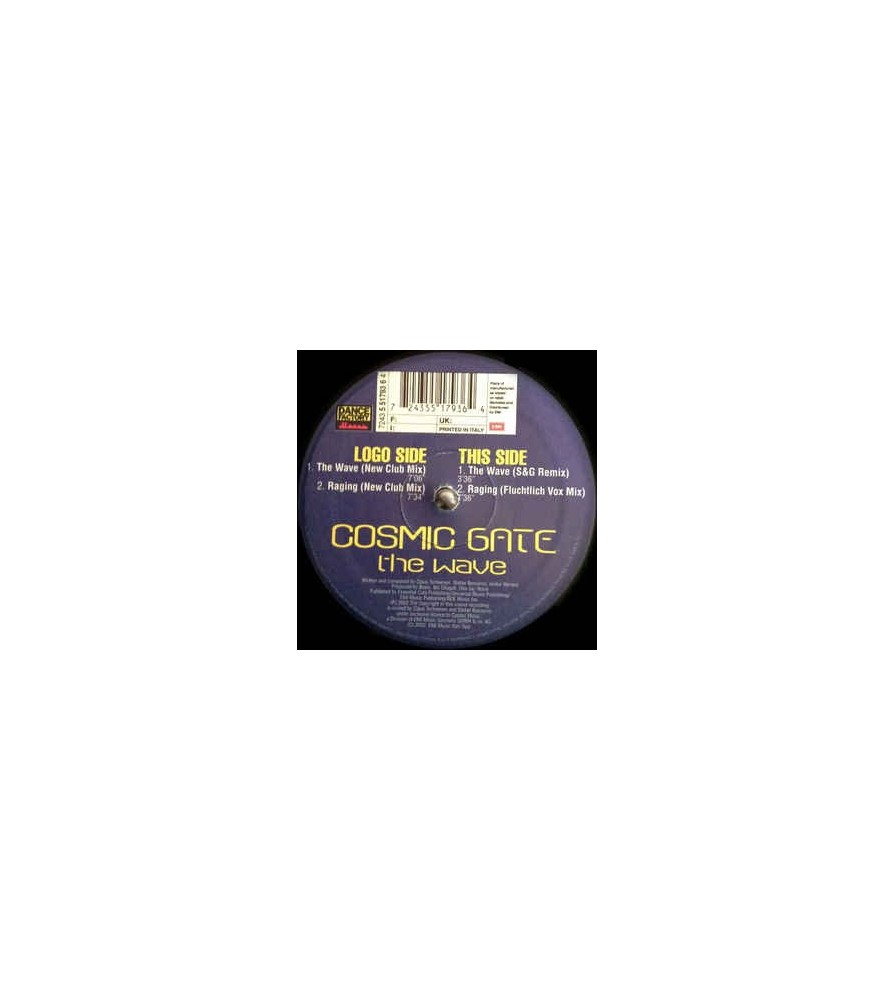 Cosmic Gate ‎– The Wave (DANCE FACTORY)
