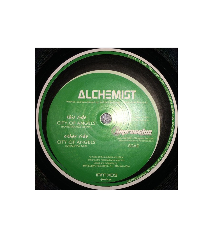 Alchemist ‎– City Of Angels