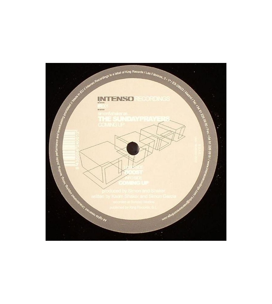 Simon&Shaker AKA The Sundayprayers ‎– Coming Up