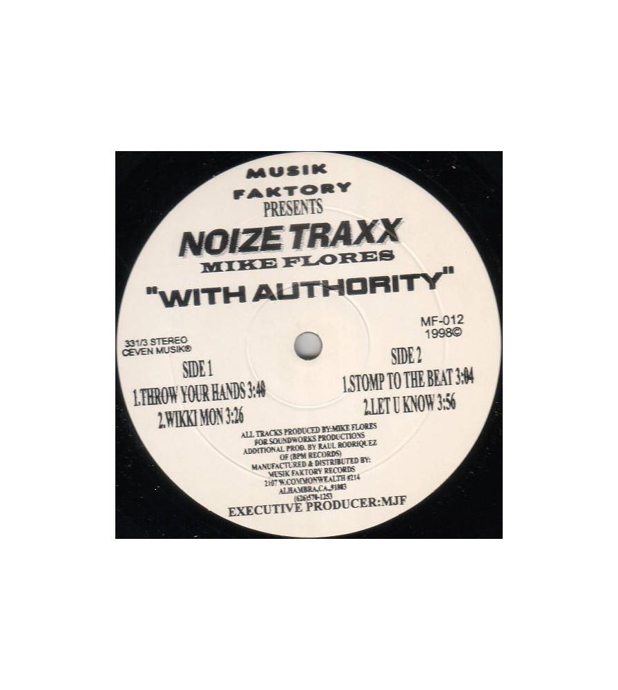 Mike Flores ‎– With Authority