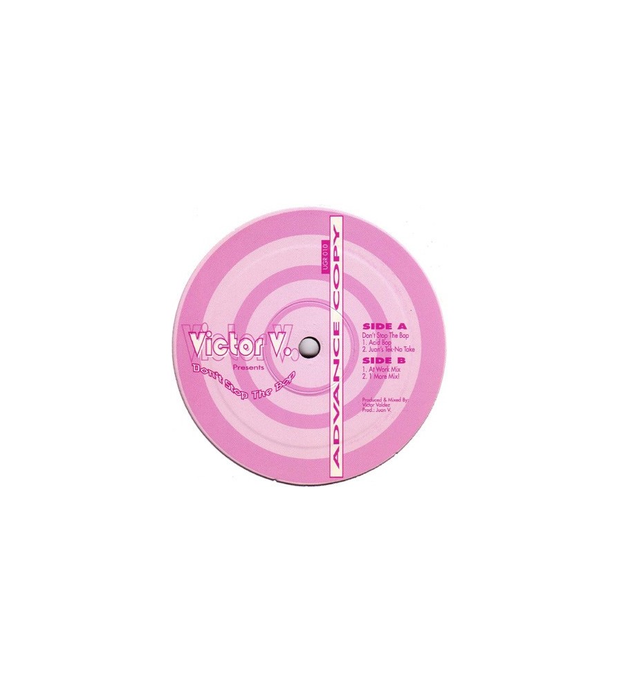 Victor V. ‎– Don't Stop The Bop 