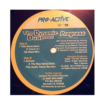 Dynamic Dual ‎– Progress 