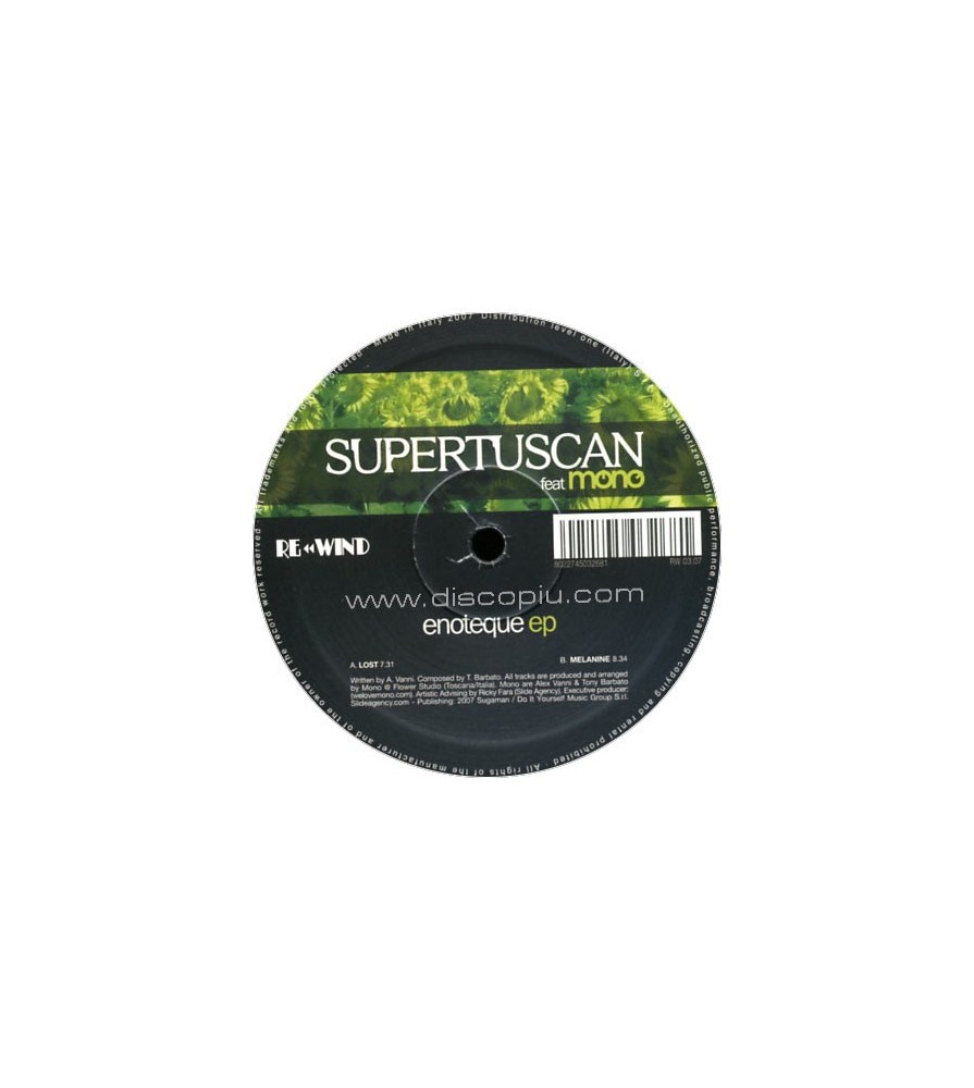  Supertuscan ‎– Enoteque EP (TECHNO-MINIMAL)