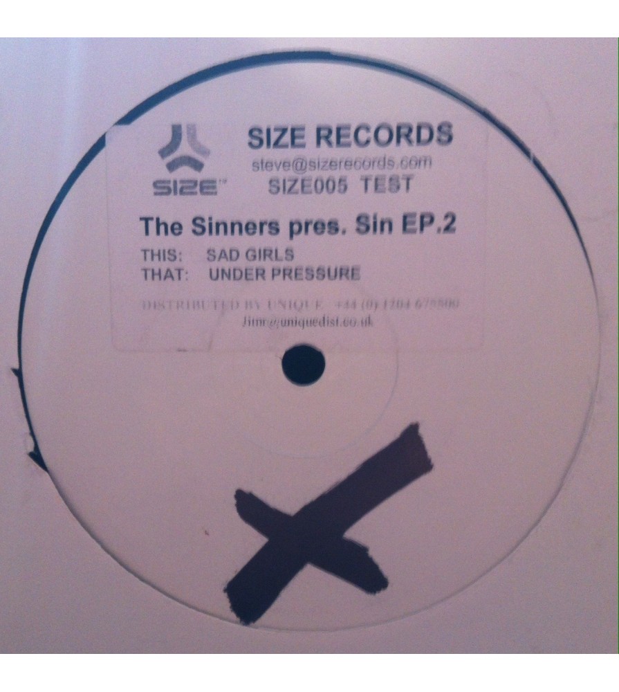 The Sinners ‎– Sin EP 2 