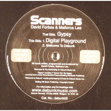 Scanners ‎– Gypsy / Digital Playground 