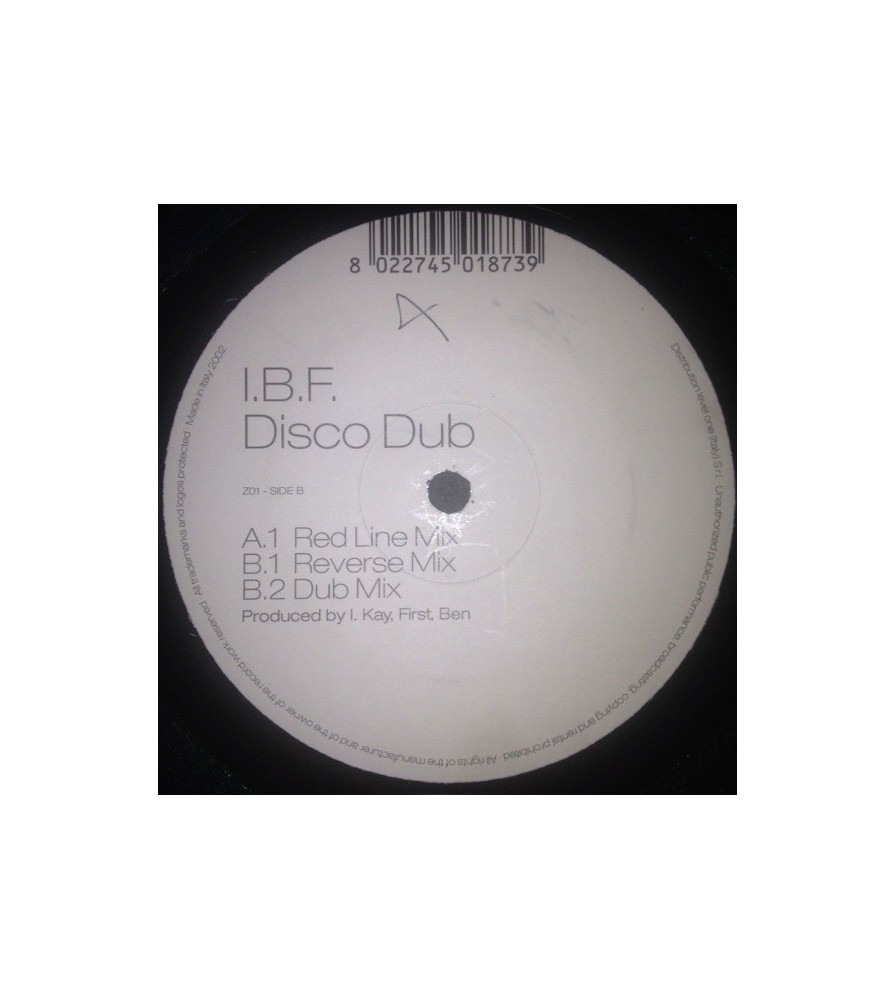 IBF ‎– Disco Dub 