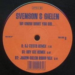 Svenson & Gielen ‎– We Know What You Did (DANCE FACTORY)