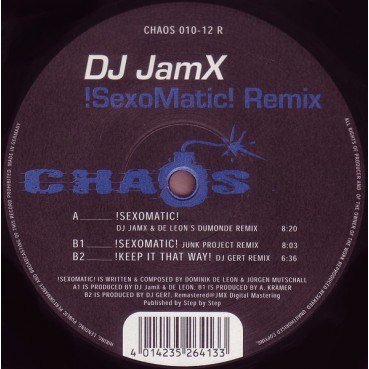 DJ JamX – SexoMatic Remixes (2 MANO,TEMAZO¡¡) 