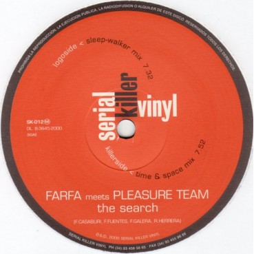 Farfa Meets Pleasure Team ‎– The Search 