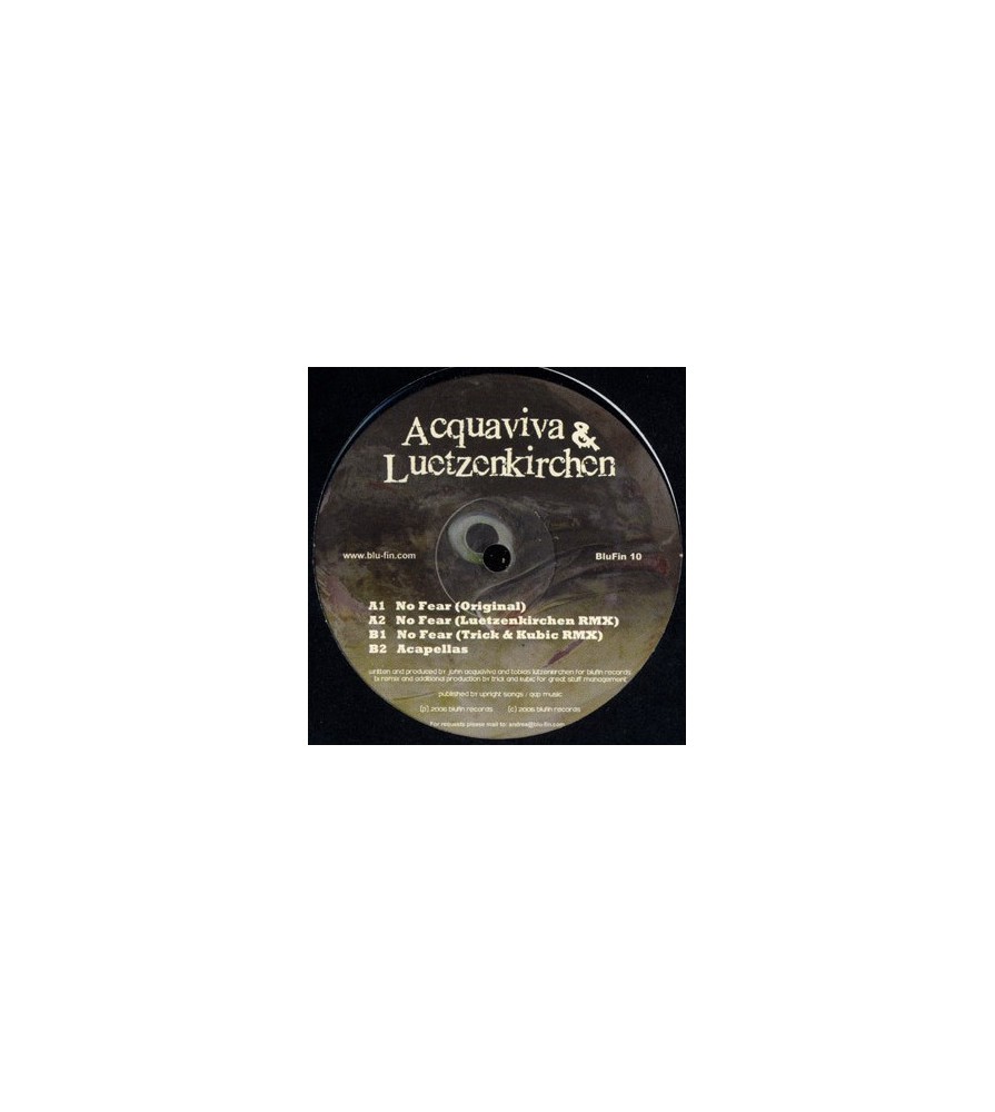 Acquaviva & Luetzenkirchen ‎– No Fear 