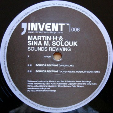 Martin H & Sina M. Solouk ‎– Sounds Reviving 