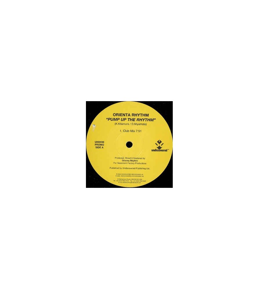 Orienta Rhythm ‎– Pump Up The Rhythm