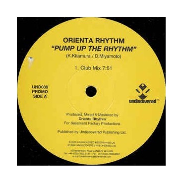 Orienta Rhythm ‎– Pump Up The Rhythm