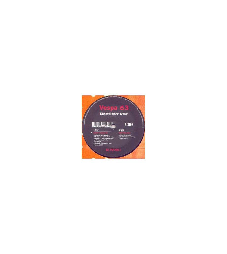 Vespa 63 ‎– Electrisher (Remixes) 
