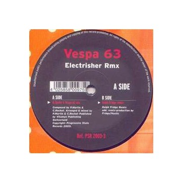 Vespa 63 ‎– Electrisher (Remixes) 