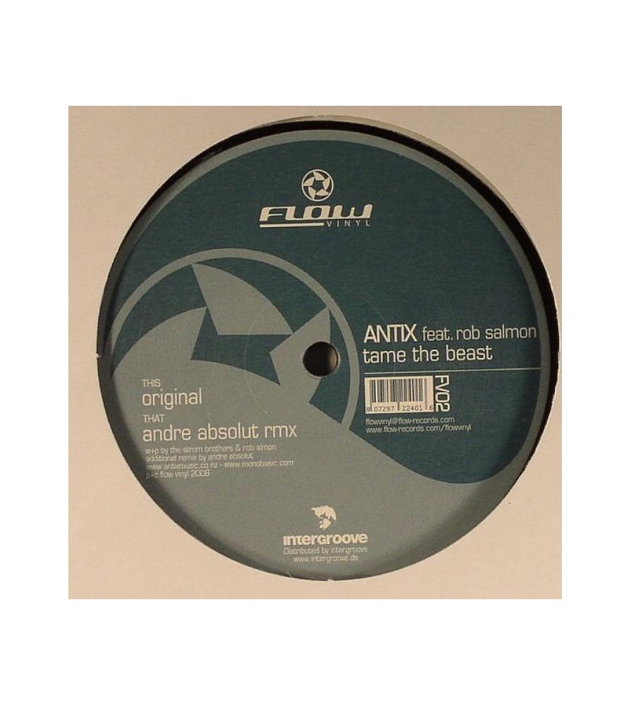 Antix ‎– Tame The Beast 