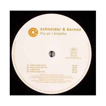 Schneider & Barnes ‎– The Air I Breathe 