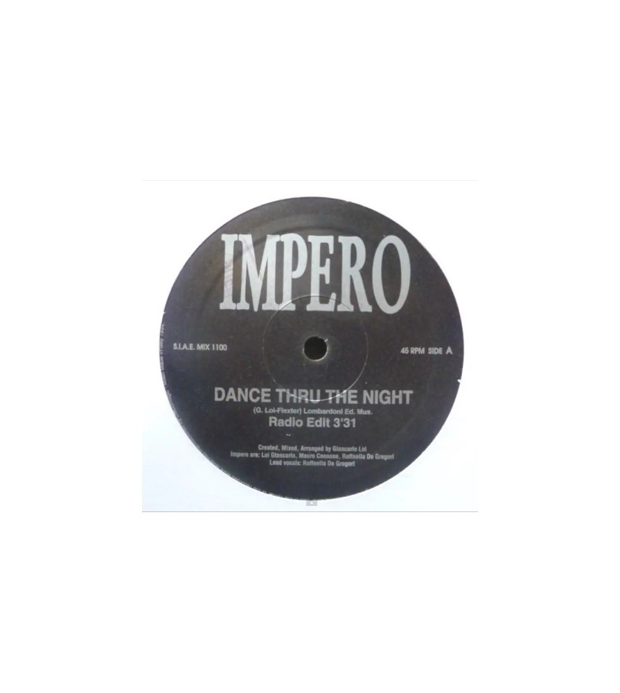 Impero ‎– Dance Thru The Night