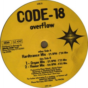 Code-18 ‎– Overflow 
