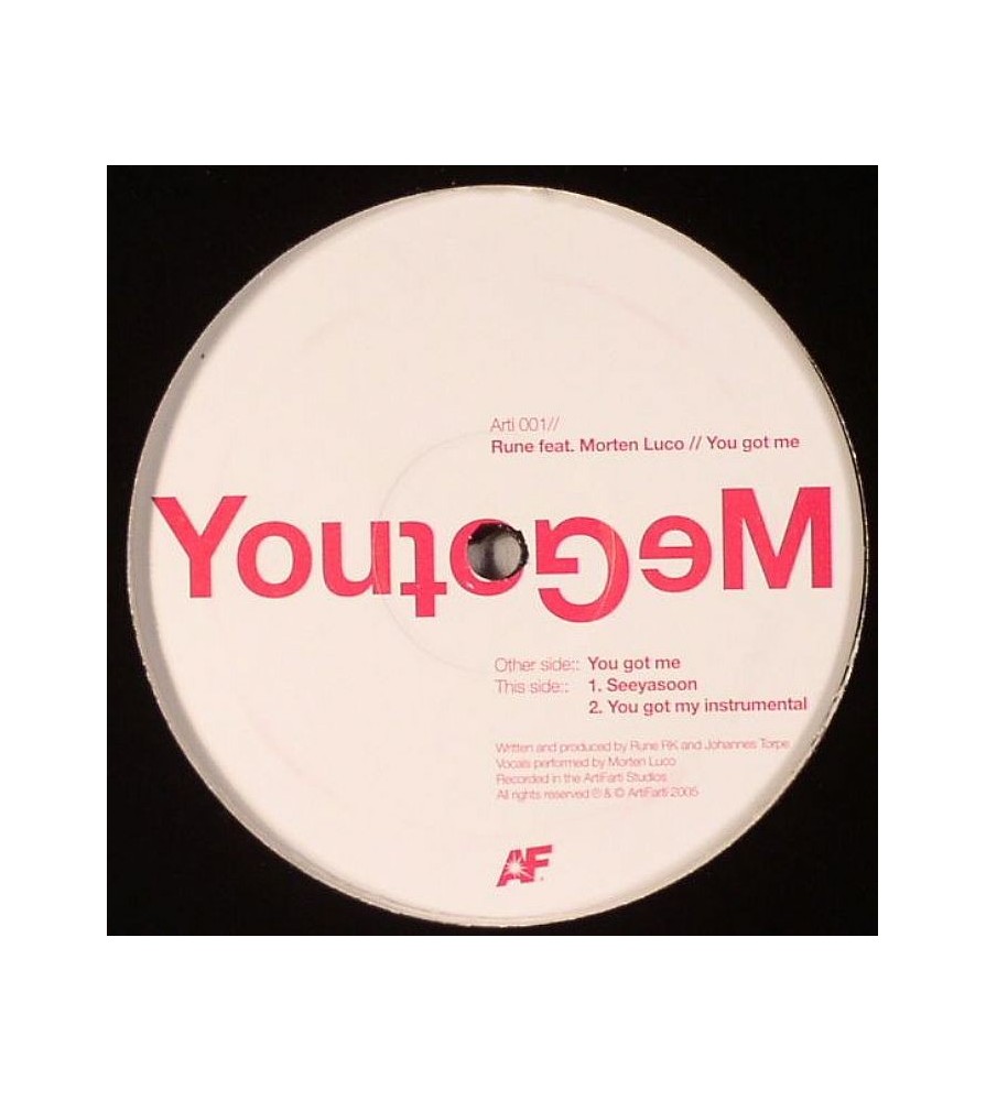 Rune Feat. Morten Luco ‎– You Got Me