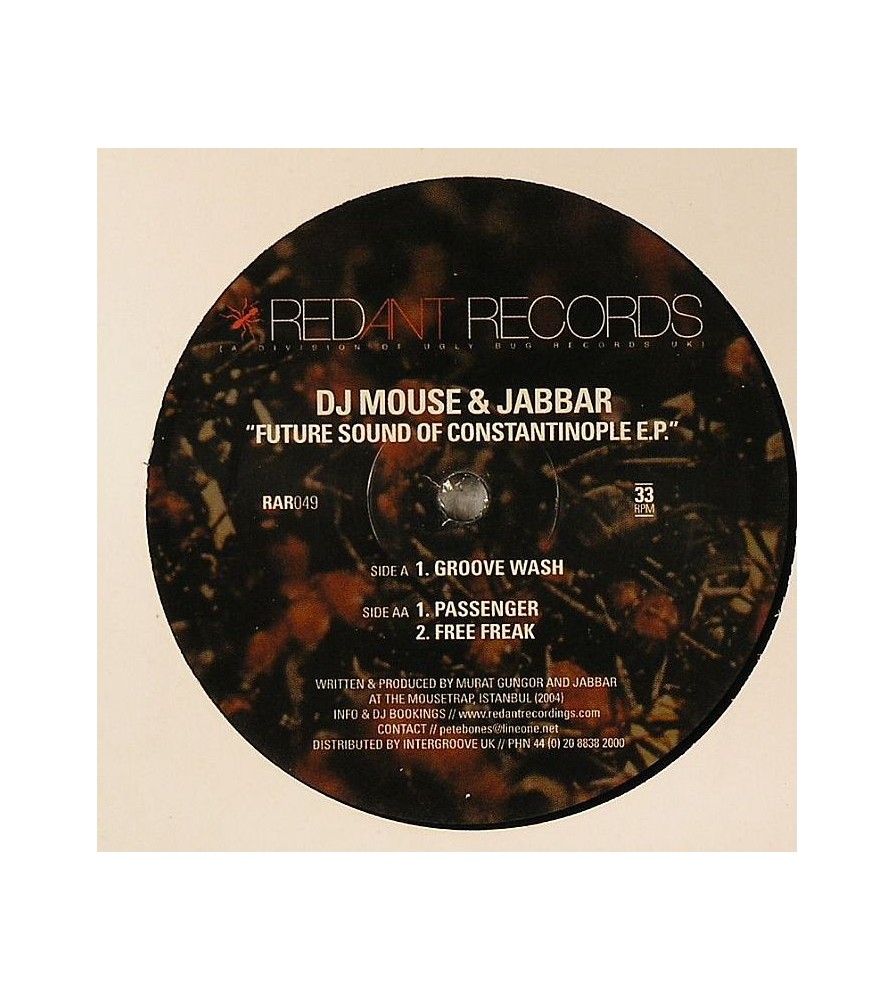 DJ Mouse & Jabbar ‎– Future Sound Of Constantinople EP
