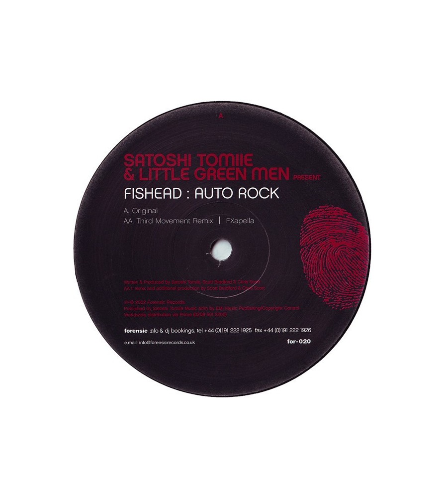 Satoshi Tomiie & Little Green Men Present Fishead ‎– Autorock