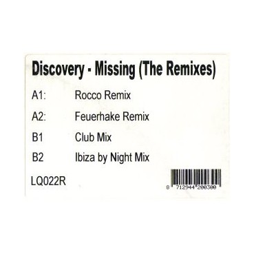 Discovery ‎– Missing (The Remixes) 