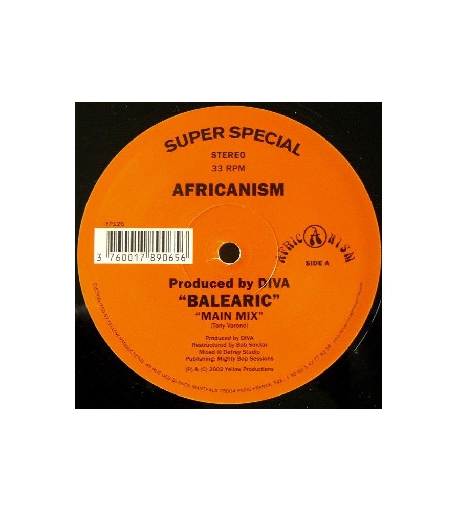 Africanism ‎– Balearic 