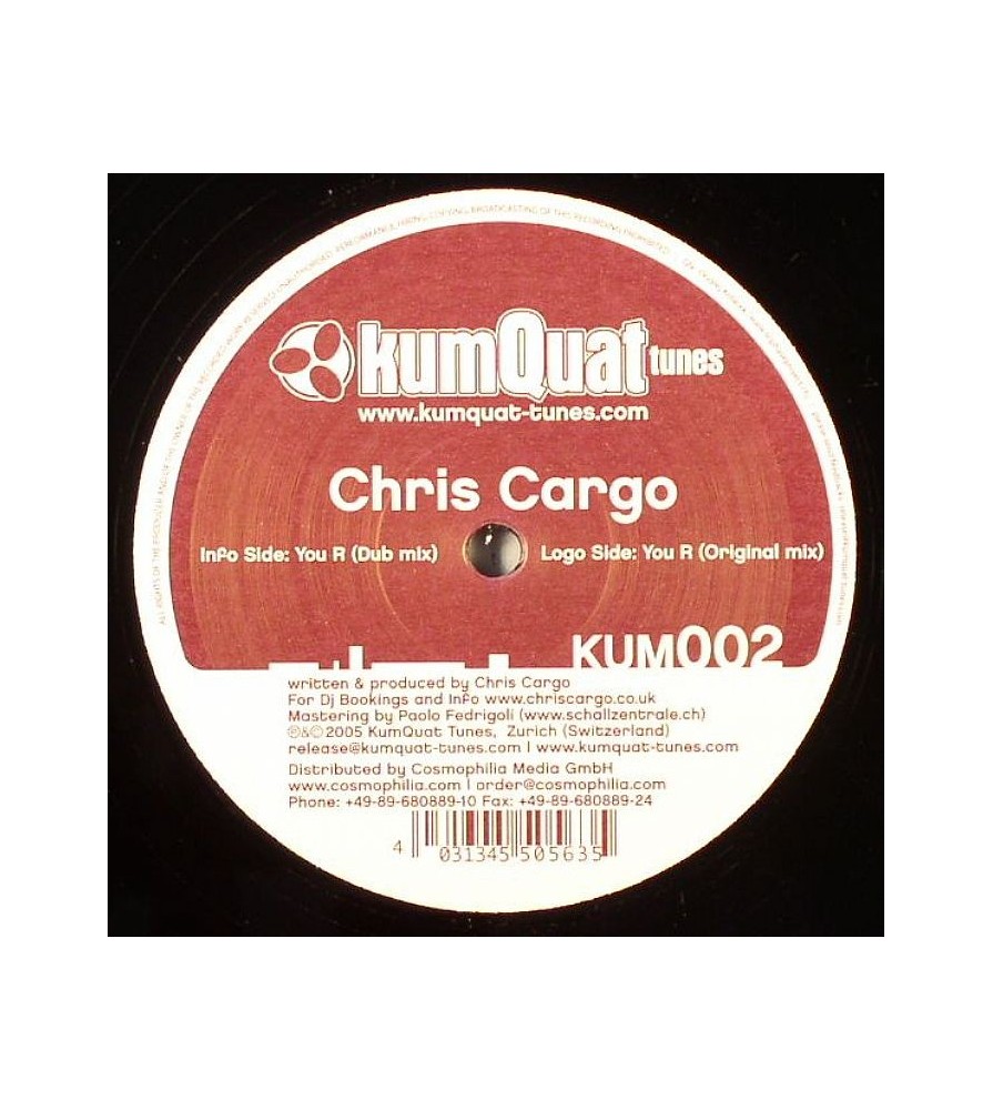 Chris Cargo ‎– You R 