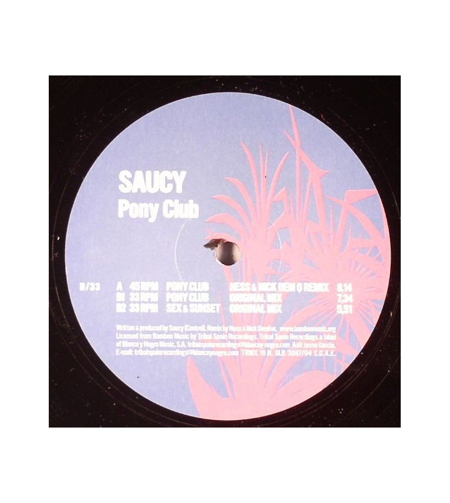 Saucy ‎– Pony Club