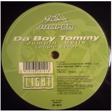 Da Boy Tommy ‎– Jumpin' Bells (Jingle Bells)