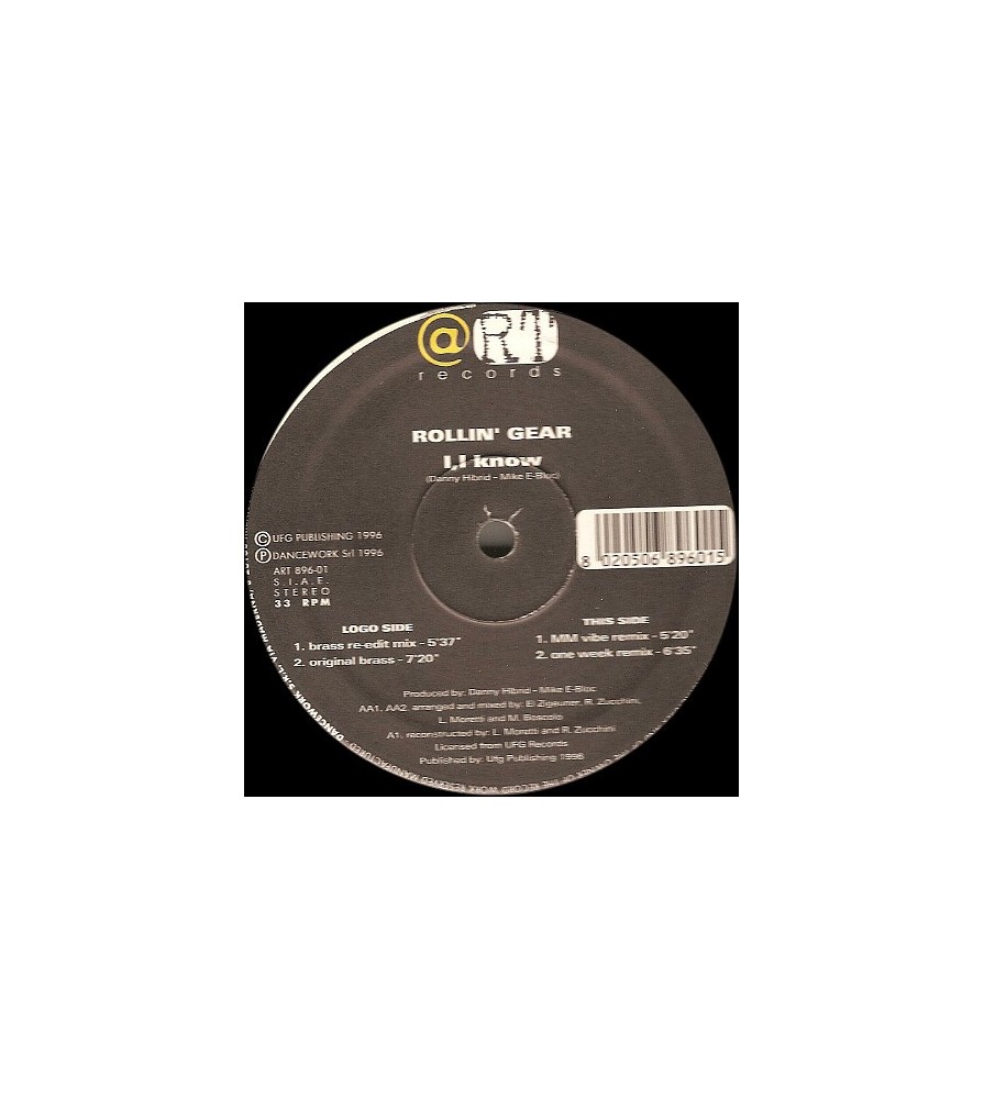 Rollin' Gear ‎– I, I Know 