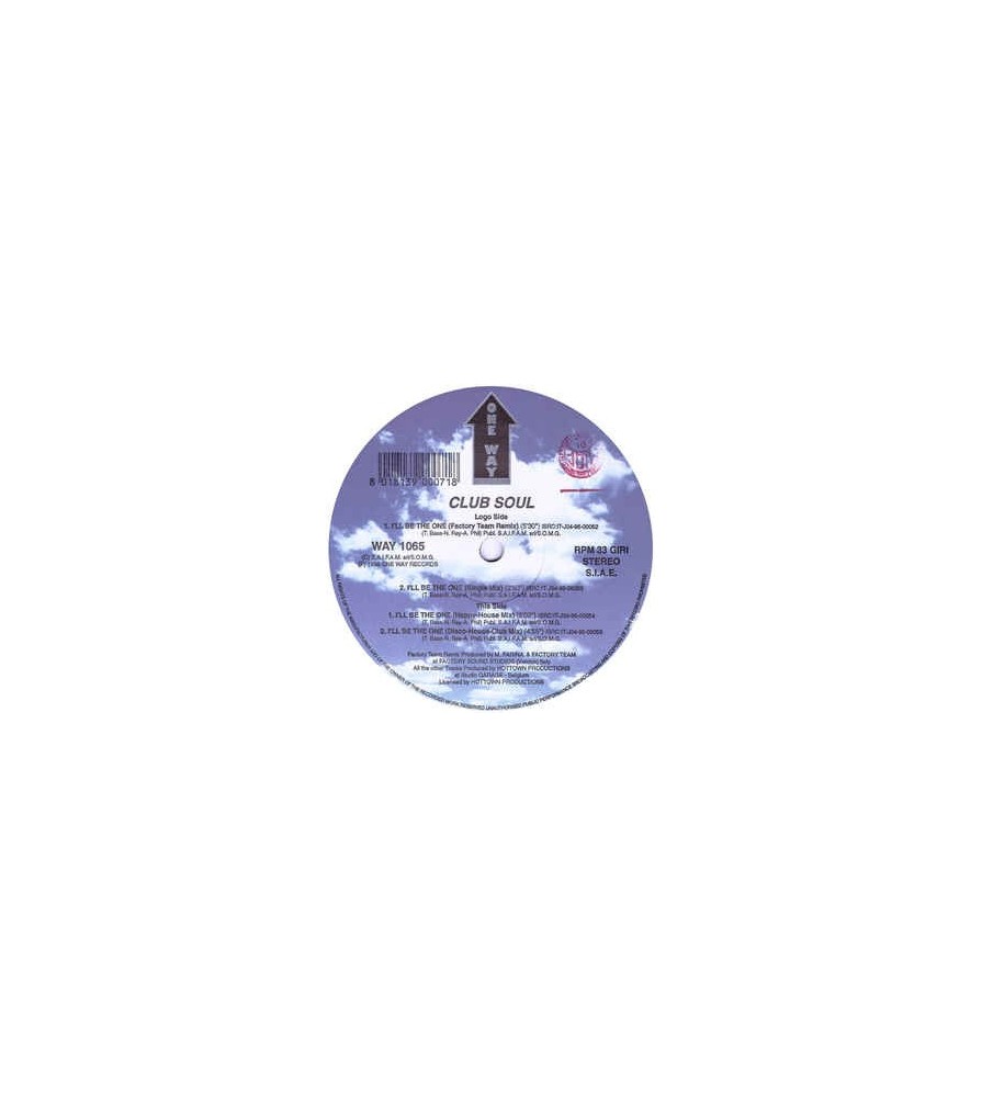 Club Soul ‎– I'll Be The One