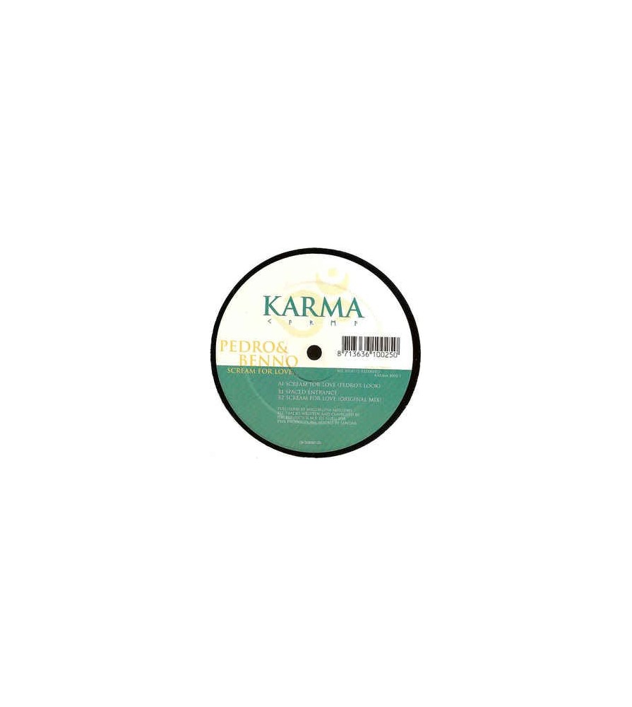 Pedro & Benno ‎– Scream For Love 